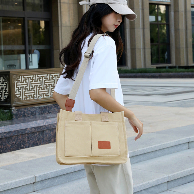 Casual handbag commuter crossbody bag