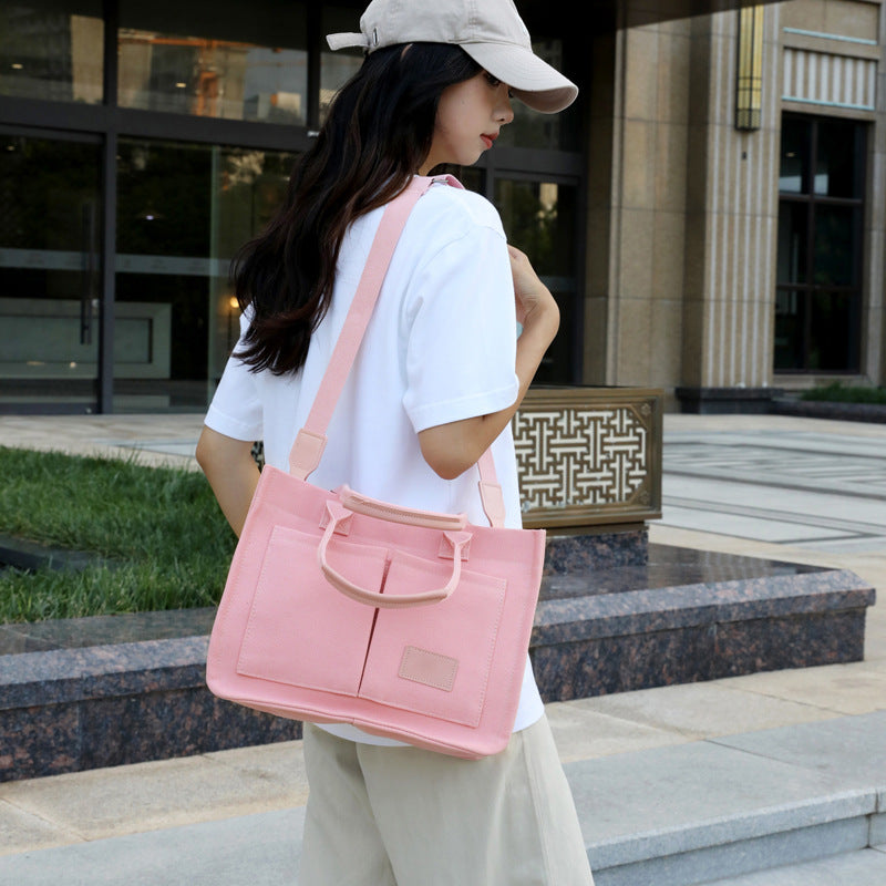 Casual handbag commuter crossbody bag